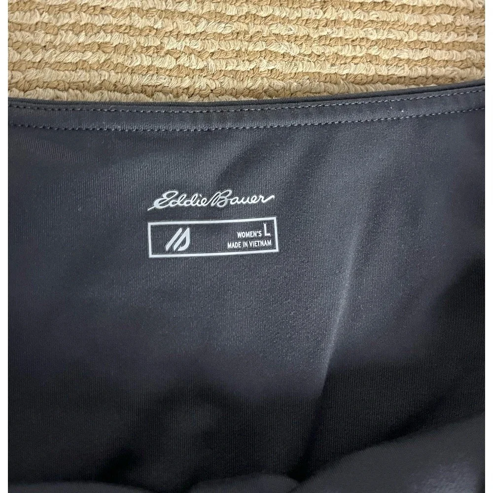 Eddie Bauer Women's‎ Pants Fleece Gray Leggings Size Large Lined